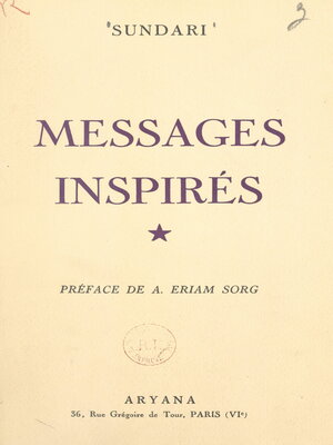 cover image of Messages inspirés